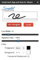 Google sheets install Step8 cursor over add signature button.PNG