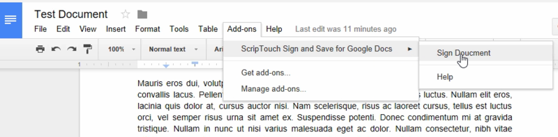 File:Google docs install Step5 cursor over Sign Document in menus.PNG